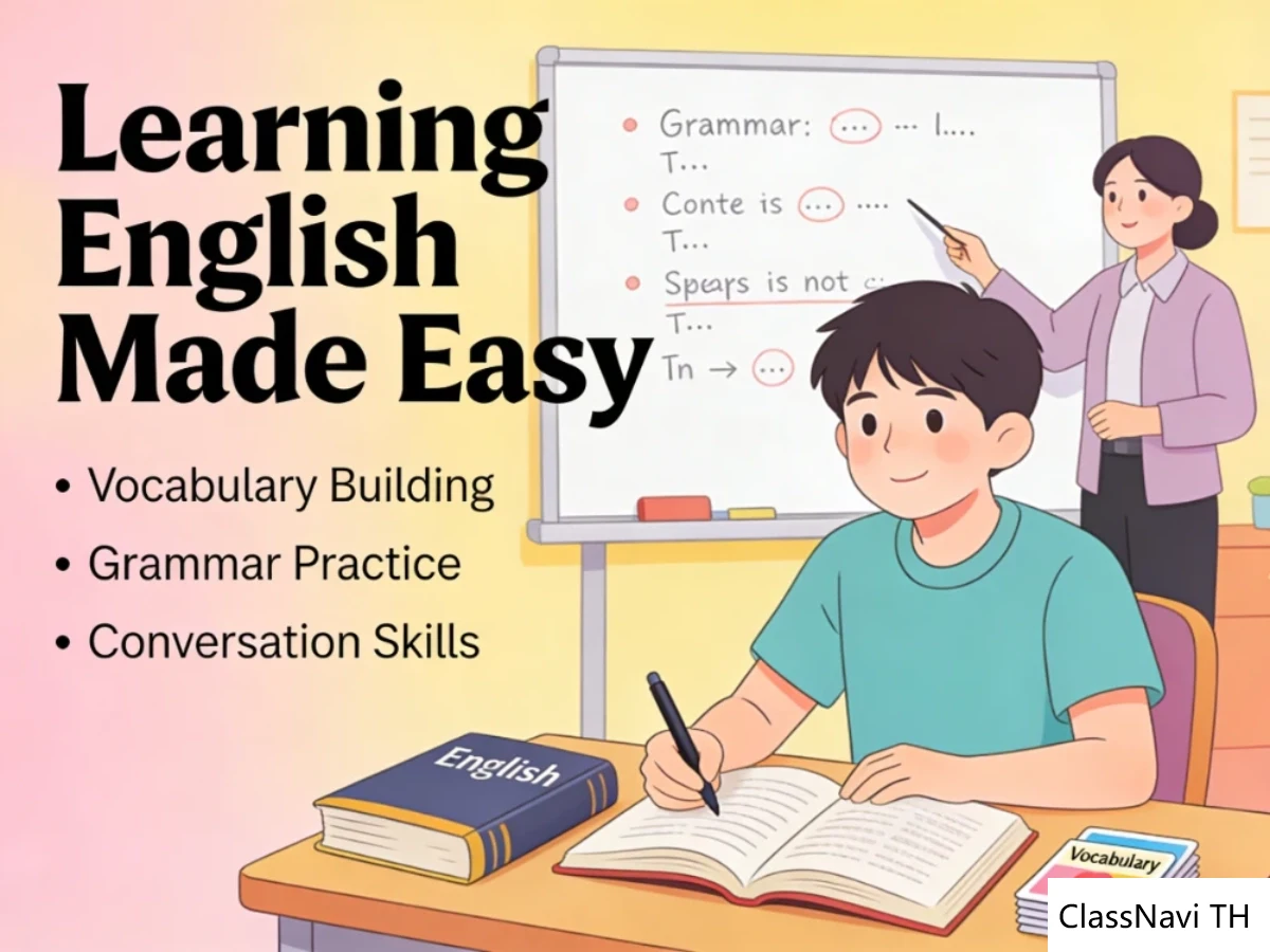 วิธีเรียนภาษาอังกฤษให้เก่งขึ้น: 10 เทคนิคง่าย ๆ ที่ใช้ได้จริง