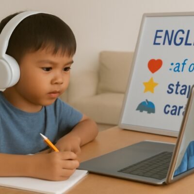 ฝึกภาษาอังกฤษ อนุบาล ให้เด็กสนุกและเรียนรู้เร็ว