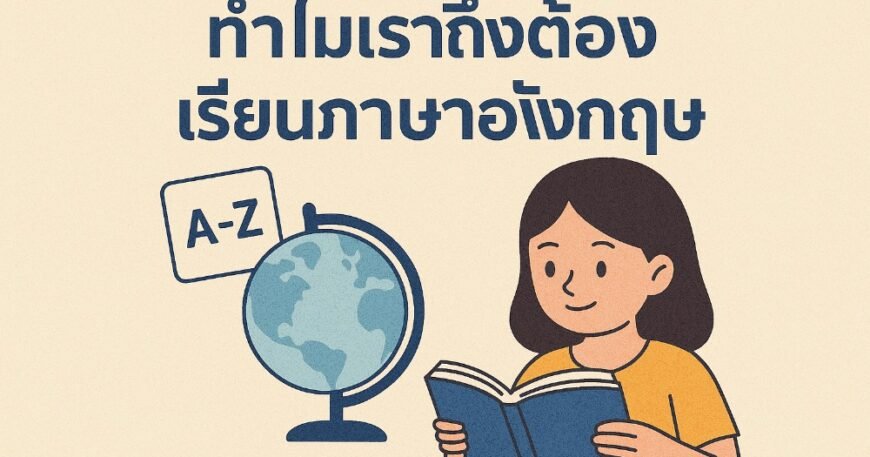 ทำไมเราถึงต้องเรียนภาษาอังกฤษ: เหตุผลที่เด็กและผู้ใหญ่ควรเข้าใจ