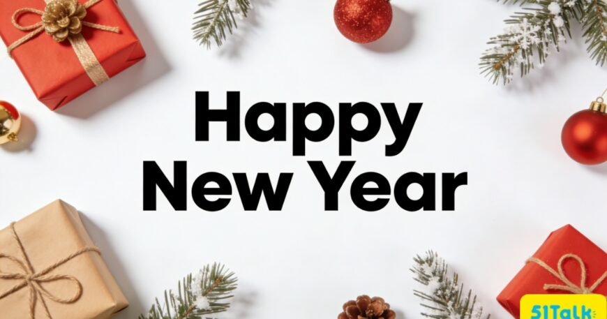 รวมคำอวยพรวันปีใหม่ ภาษาอังกฤษ สั้นๆ ความหมายดี ใช้ส่งได้ทุกโอกาส