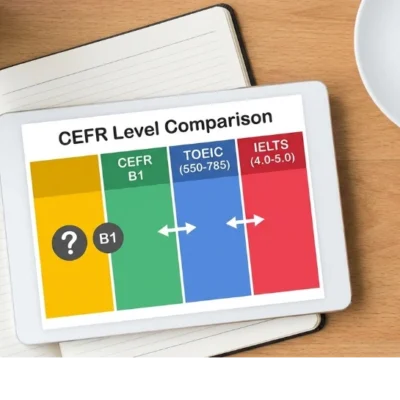 ภาษาอังกฤษ B1 แย่ไหม? เทียบคะแนน TOEIC/IELTS ได้เท่าไหร่