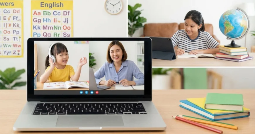 คอร์สเรียนภาษาอังกฤษตัวต่อตัว ออนไลน์ เด็กอนุบาล-มัธยม